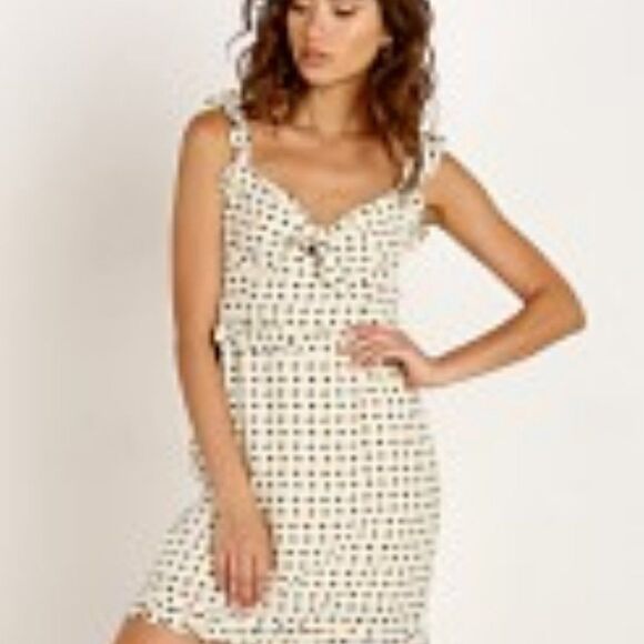 For Love & Lemons Sweetheart Mini Dress Size Medium - Picture 1 of 11